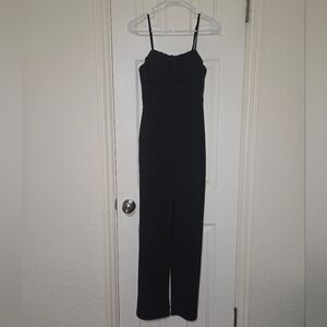 Francesca's Collections Black Jumpsuit